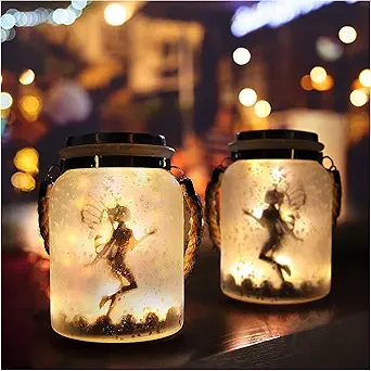 3. LED Light Jar Lantern