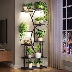 6. Hanging Plant Shelves