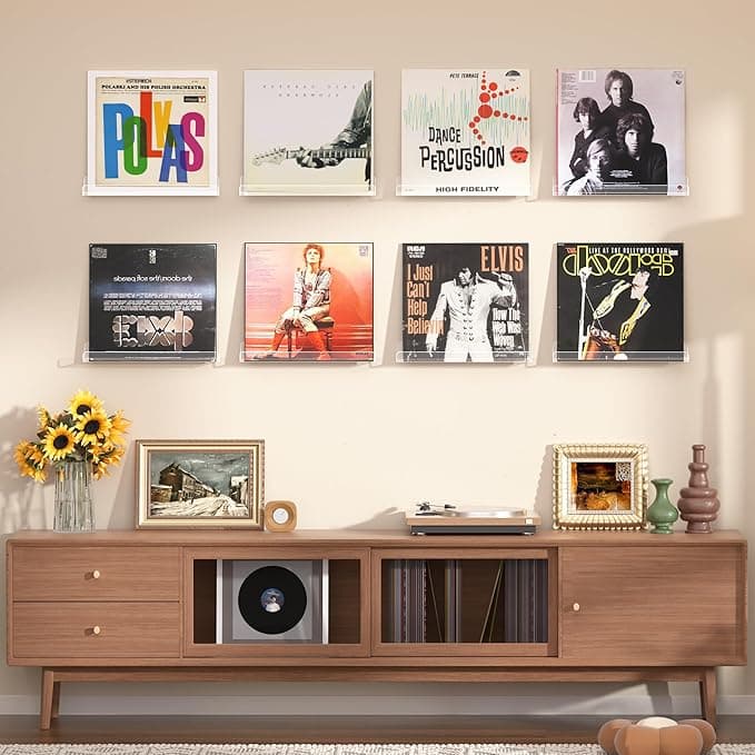 5. Vinyl Record Wall Art