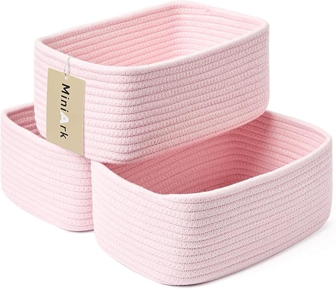 8. Woven Basket Storage